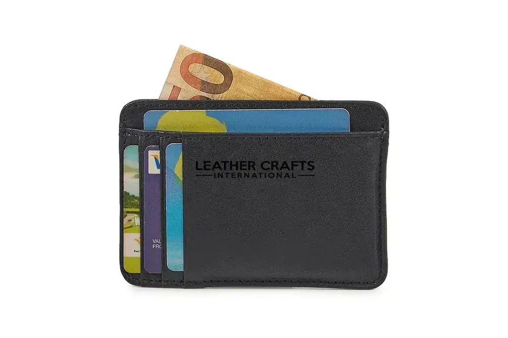 Slim Leather Card Holder Model ACC-01 image 2 (model ACC-01)