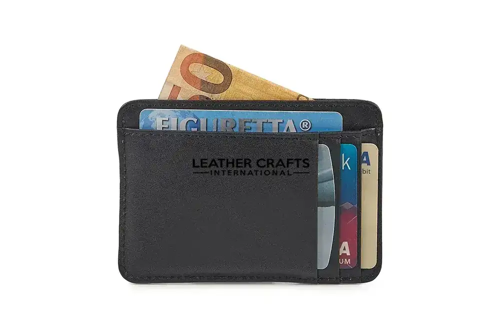 Slim Leather Card Holder (model ACC-01)