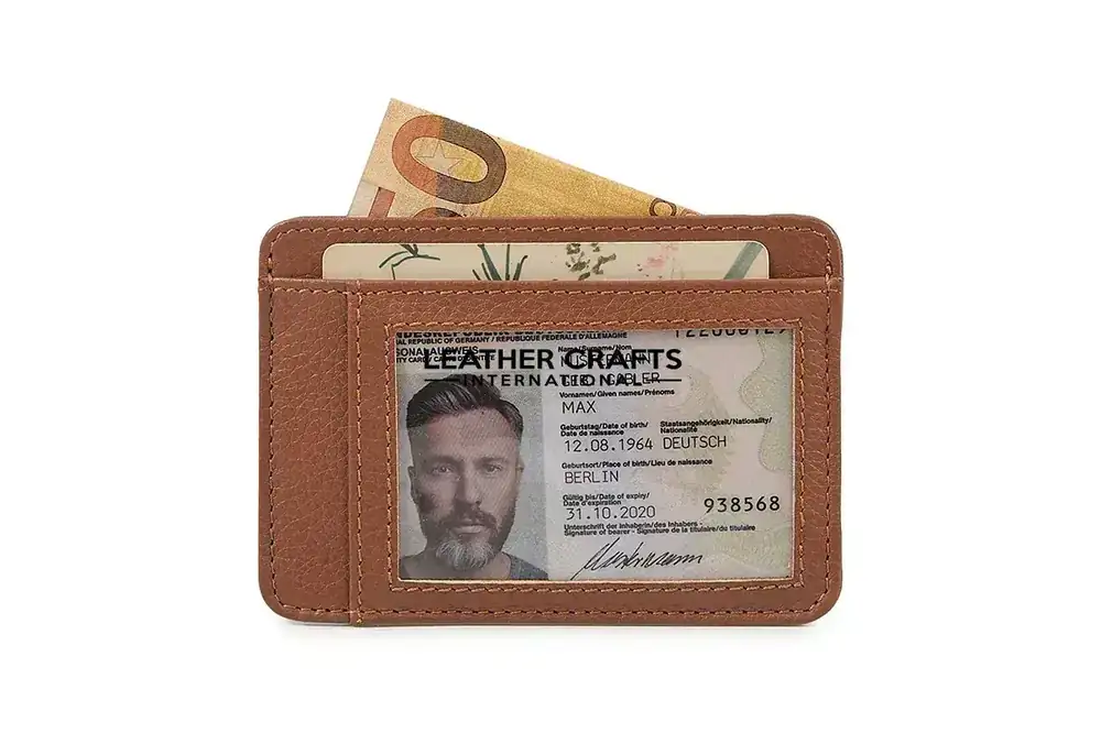 Leather Card Holder (model ACC-03)