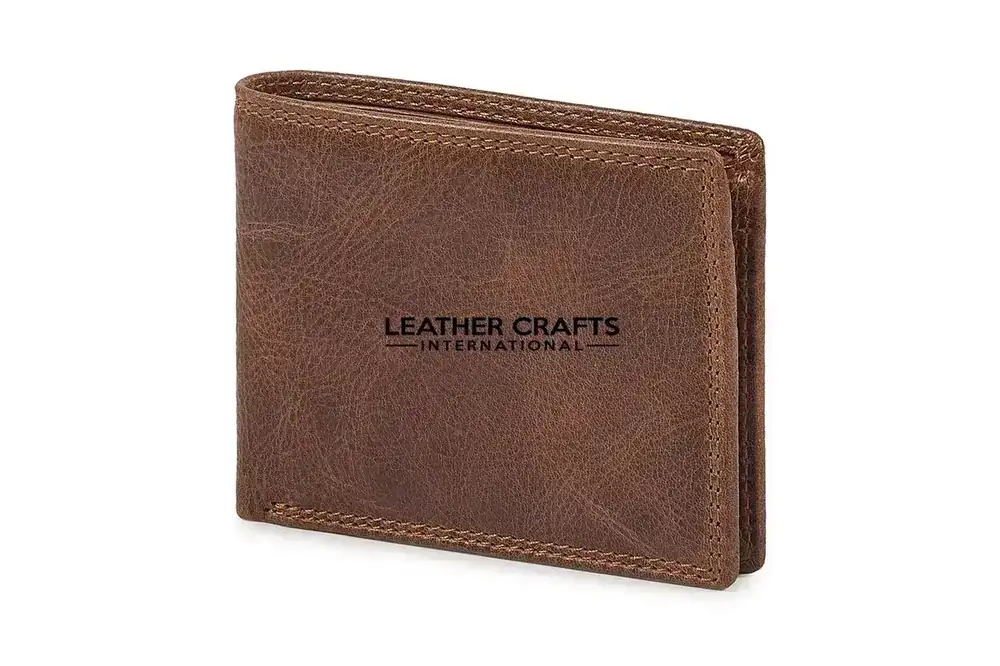 Classic Men’s Bifold Leather Wallet Model MW-01 image 4 (model MW-01)