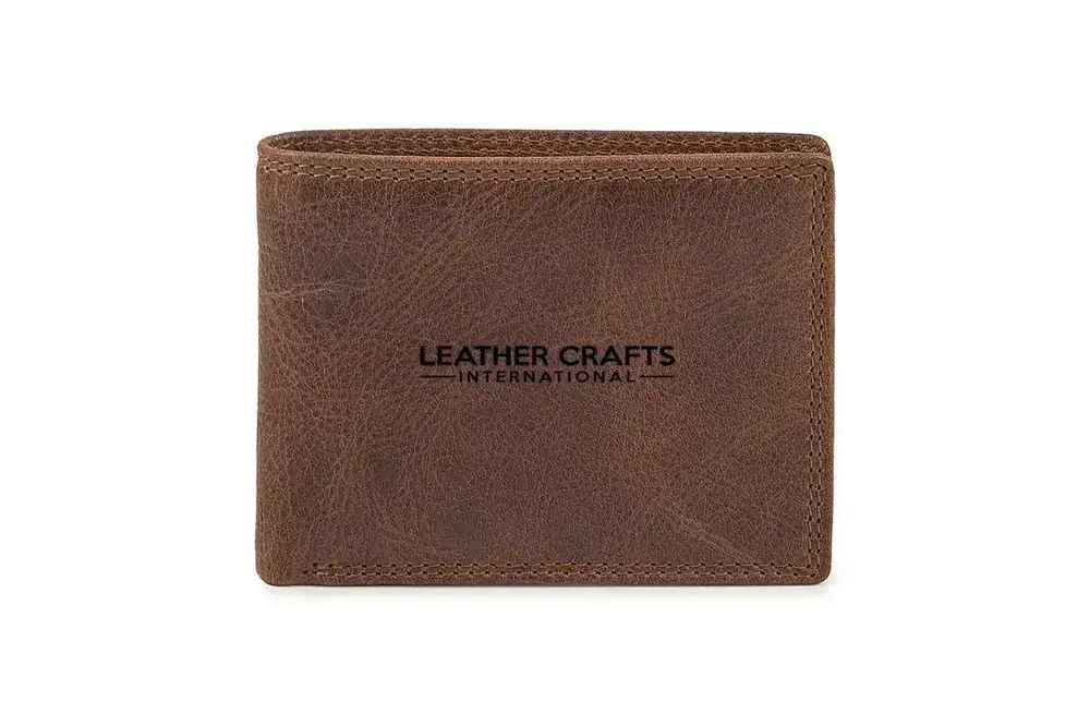 Classic Men’s Bifold Leather Wallet Model MW-01 image 5 (model MW-01)