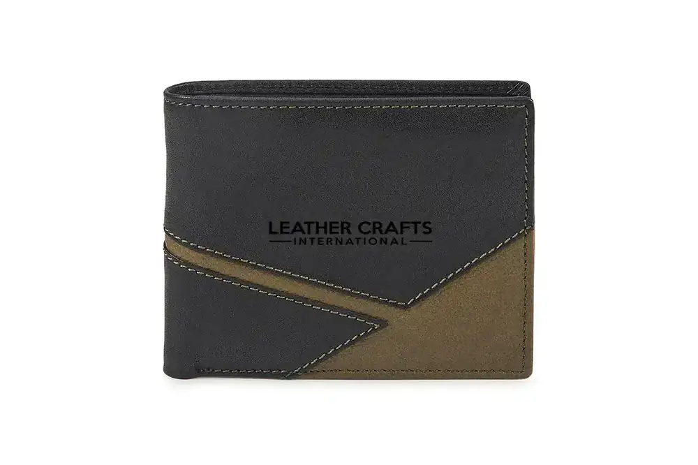 Classic Men’s Bifold Leather Wallet Model MW-04 image 5 (model MW-04)