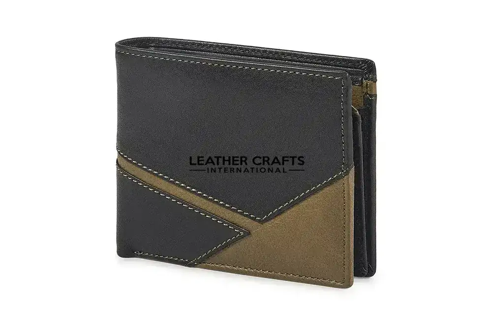 Classic Men’s Bifold Leather Wallet (model MW-04)