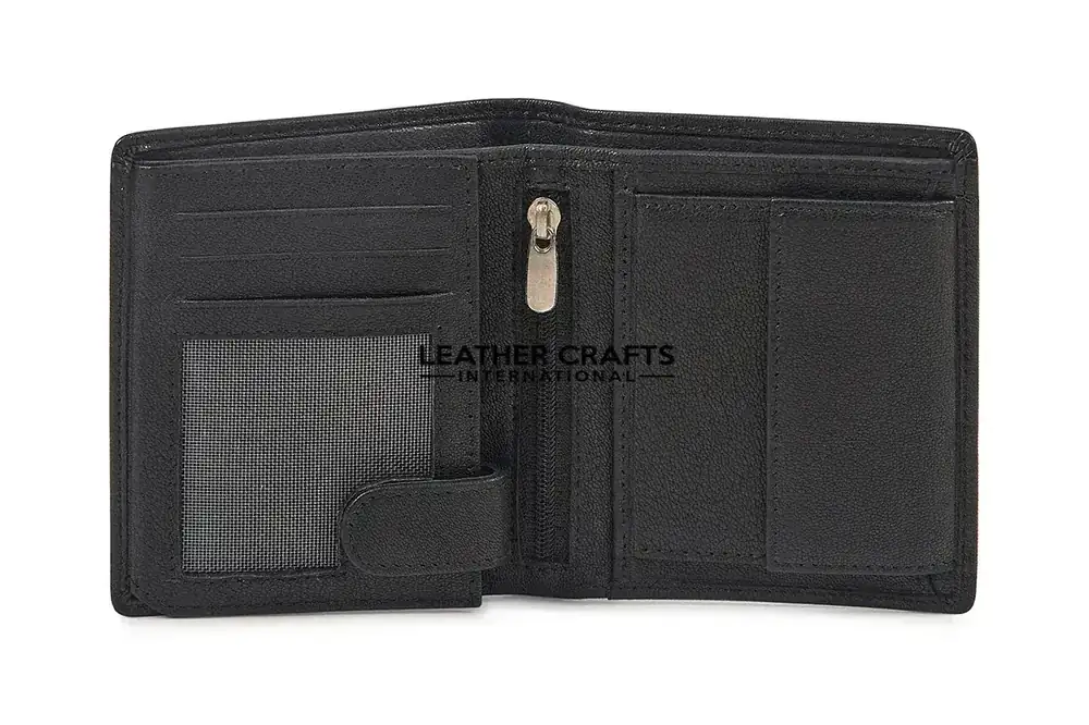 Classic Men’s Bifold Leather Wallet Model MW-05 image 4 (model MW-05)