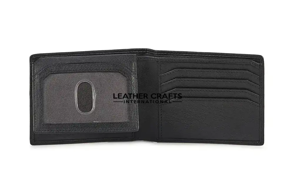 Classic Men’s Bifold Leather Wallet Model MW-06 image 3 (model MW-06)