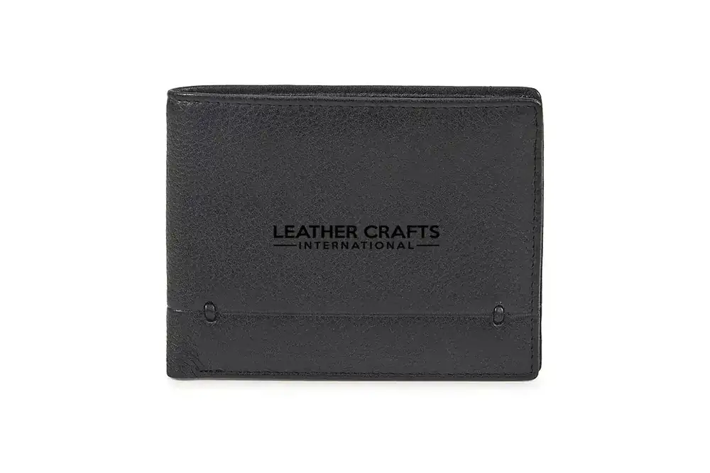 Classic Men’s Bifold Leather Wallet Model MW-06 image 4 (model MW-06)
