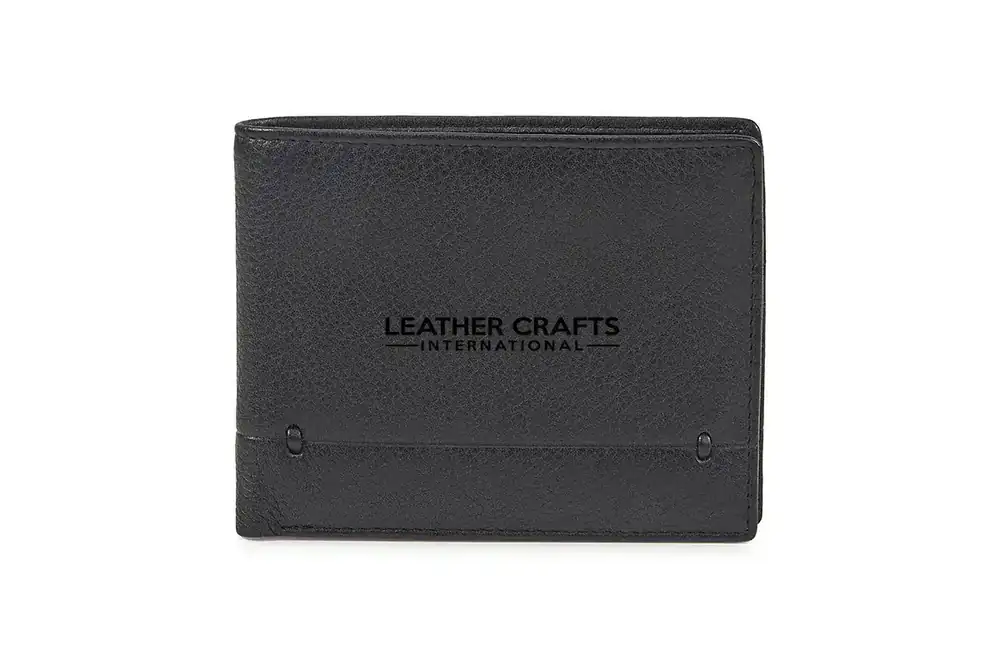 Classic Men’s Bifold Leather Wallet Model MW-06 image 5 (model MW-06)