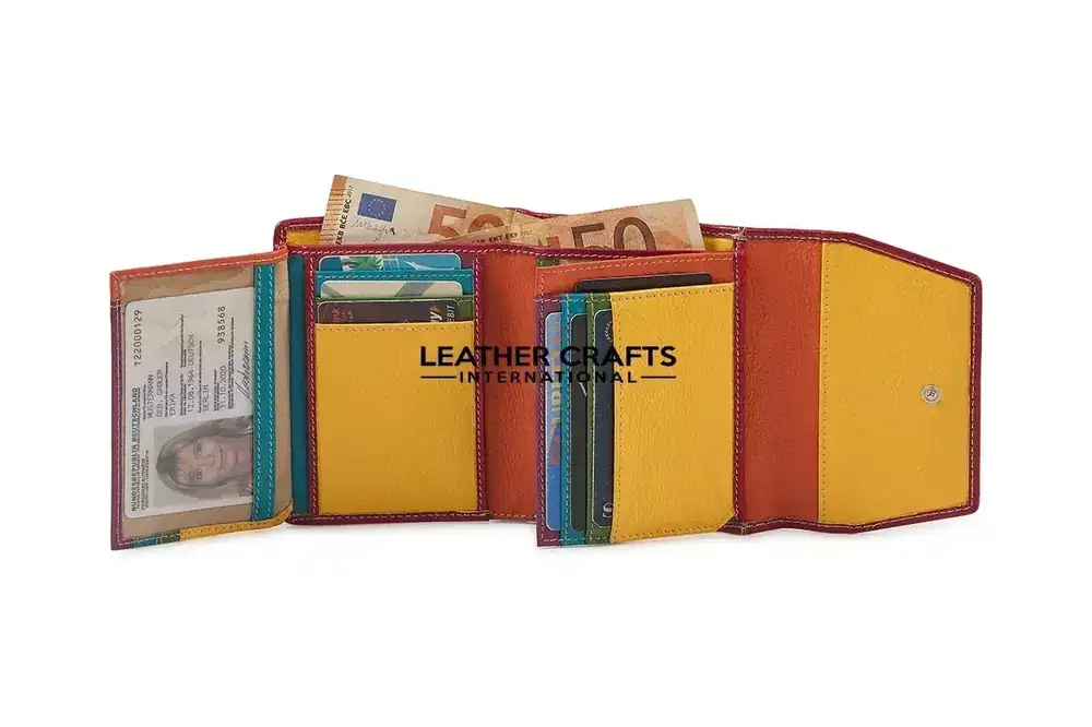 Women’s Leather Wallet Model WW-01 image 2 (model WW-01)