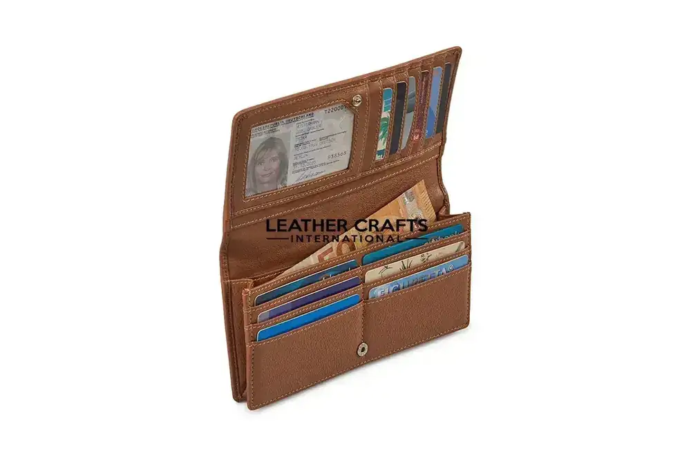 Women’s Leather Wallet Model WW-02 image 2 (model WW-02)