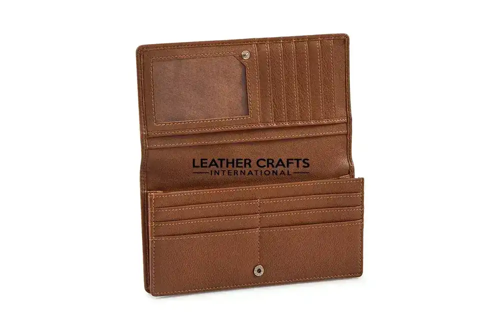 Women’s Leather Wallet Model WW-02 image 3 (model WW-02)