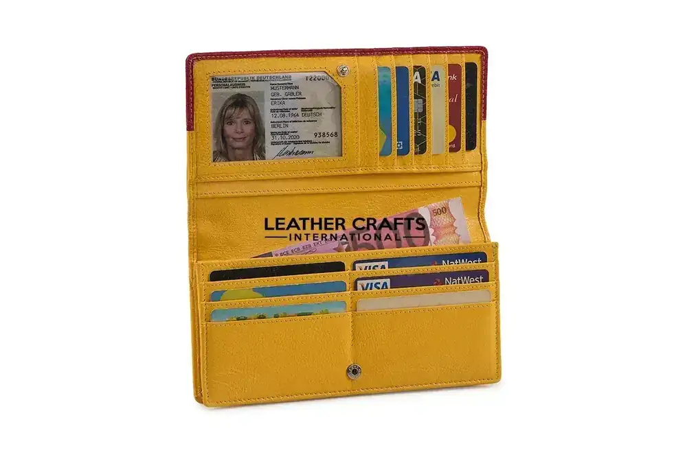 Women’s Leather Wallet Model WW-03 image 2 (model WW-03)