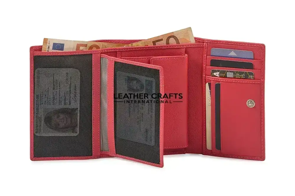 Women’s Leather Wallet Model WW-04 image 2 (model WW-04)