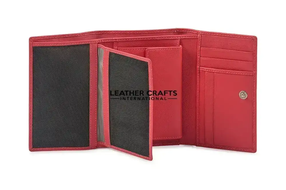 Women’s Leather Wallet Model WW-04 image 3 (model WW-04)